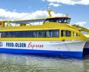 Fred Olsen Express’ newest catamaran ferry floated out
