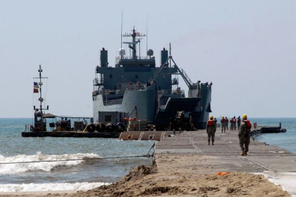COLUMN | US Army vessels in the vanguard of Gaza relief effort [Naval Gazing]